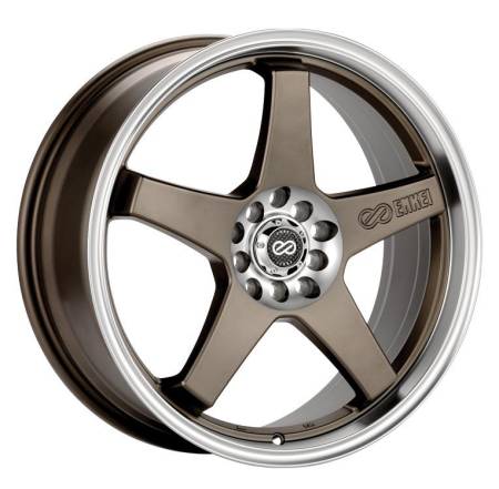 Enkei Wheels - Enkei Wheels Rim EV5 17x7 4x100/114.3 ET38 72.6CB Bronze Paint