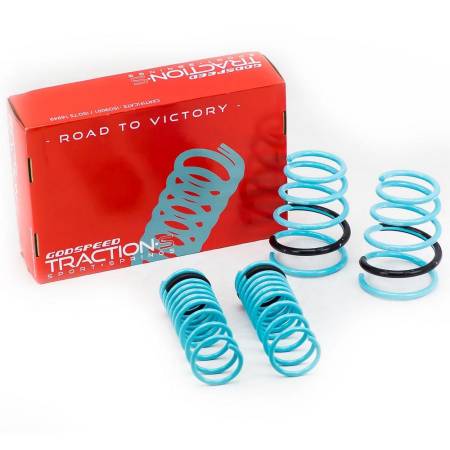 Godspeed Project - Godspeed Project Traction-S Lowering Springs Subaru Impreza WRX 2008-14 (GH/GE)