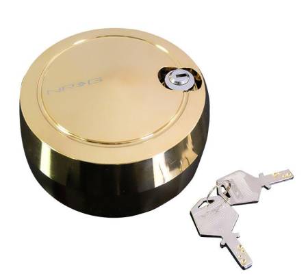 NRG Innovations - NRG Innovations Quick Lock V2 w/Free Spin - Chrome Gold (Will Not Work w/Thin Version QR or Quick Tilt System)