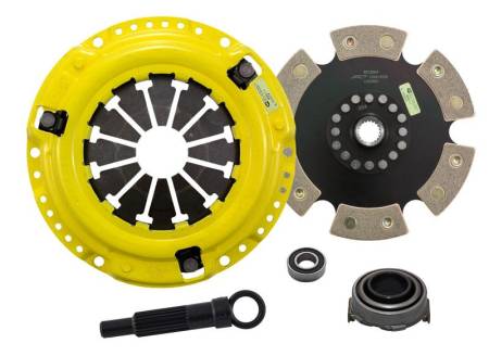 ACT (Advanced Clutch) - ACT 1992 Honda Civic XT/Race Rigid 6 Pad Clutch Kit