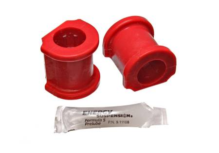 Energy Suspension - Energy Suspension 01-05 Honda Civic/CRX / 02-05 Civic Si Red 1 inch Front Sway Bar Bushings