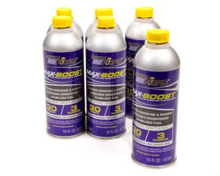 Royal Purple - Royal Purple Max Boost Octane Boost Case 6x16oz Bottles