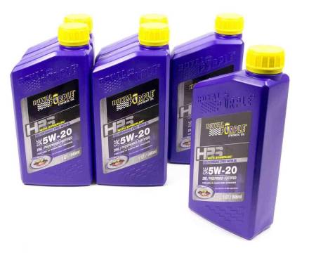 Royal Purple - Royal Purple 5w20 HPS Multi-Grade Oil Case 6x1 Quart