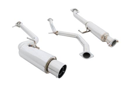 Megan Racing - Megan Racing Drift Spec Cat-Back Exhaust System: Scion TC 11+ Polish Tip