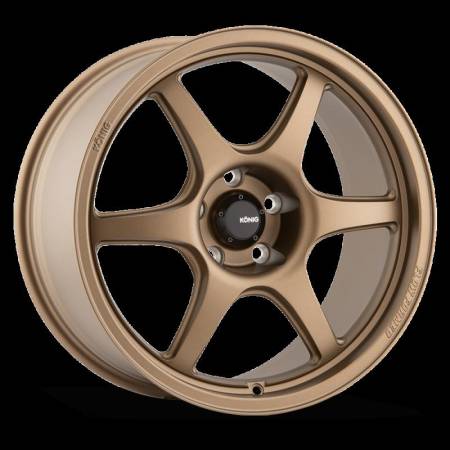 Konig Wheels - Konig Wheels Rim Hexaform 15X7.5 4X100 ET35 Matte Bronze