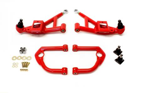 BMR Suspension - BMR 93-02 F-Body Upper And Lower A-Arm Kit - Red