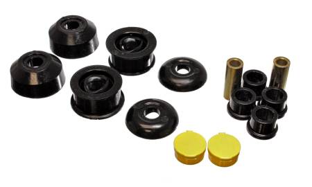 Energy Suspension - Energy Suspension 05-07 Scion tC / 03-06 Toyota Corolla/Matrix Black Front Control Arm Bushing Set