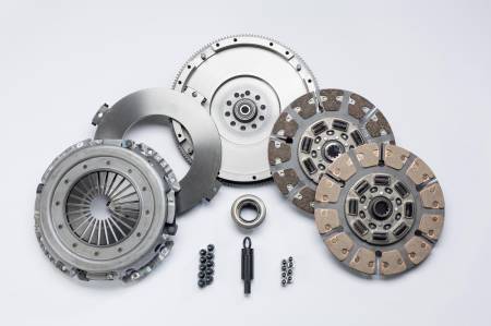 South Bend Clutch / DXD Racing - South Bend Clutch 94-98 Ford 7.3 Powerstroke ZF-5 Street Dual Disc Clutch Kit