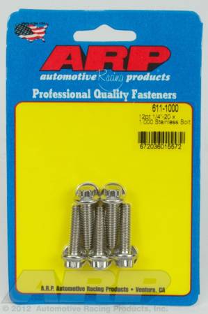 ARP - ARP 1/4-20 x 1.000 12pt SS bolts 611-1000