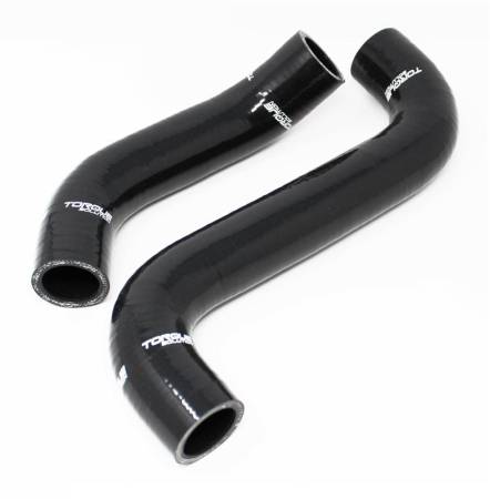 Torque Solution - Torque Solution 02-07 Subaru WRX / 04-07 STI Silicone Radiator Hose Kit - Black