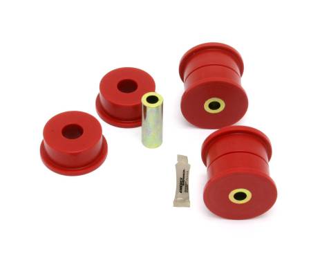 BMR Suspension - BMR 10-15 5th Gen Camaro Pro Version Differential Mount Bushing Kit (Polyurethane) - Red