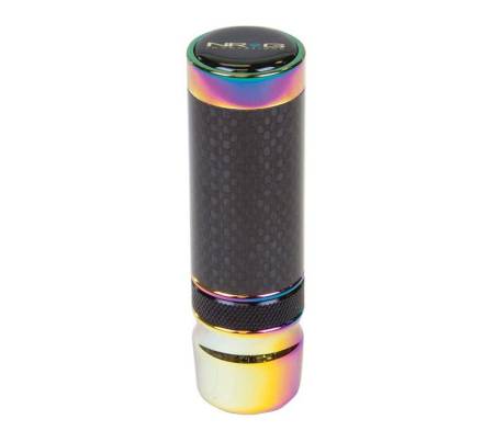 NRG Innovations - NRG Innovations Slimboy Adjustable Shift Knob (M10X1.25) Nissan / Mazda / Toyota - Carbon Fiber / Neochrome