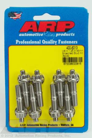 ARP - ARP M8 X 1.25 X 45mm broached stud kit - 8pcs 400-8013