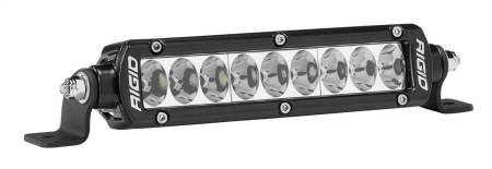 Rigid Industries - RIGID SR-Series PRO LED Light, Driving Optic, 6 Inch, Black Housing