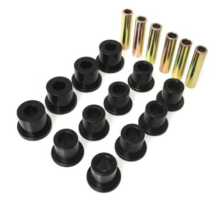 Energy Suspension - Energy Suspension Jeep Spring Bushing Set - Black