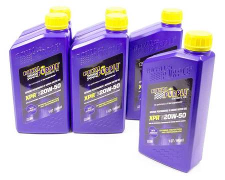 Royal Purple - Royal Purple 20w50 XPR Racing Oil Case 6x1 Qt.