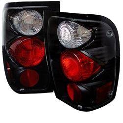 Spyder Auto - Spyder Ford Ranger 98-00 Euro Style Tail Lights Black ALT-YD-FR98-BK