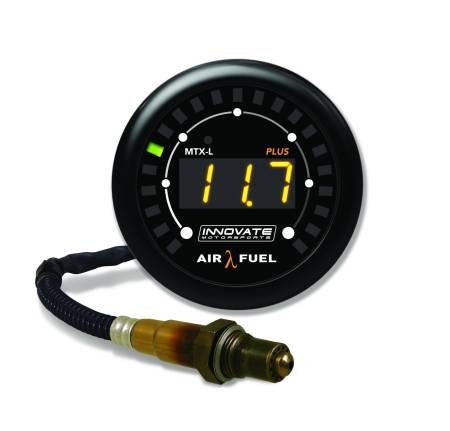 Innovate Motorsports - Innovate Motorsports MTX-L PLUS Digital Air/Fuel Ratio Gauge Kit 3ft w/O2 Sensor