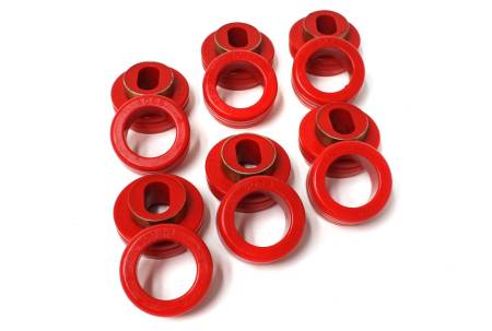 Energy Suspension - Energy Suspension 81-87 GM 1/2-3/4-1 Ton C-10/C-20/C30/C1500/C2500/C3500 PU 2WD Red Body Mount Set