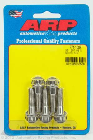 ARP - ARP M8 x 1.25 x 30 12pt SS bolts 771-1003