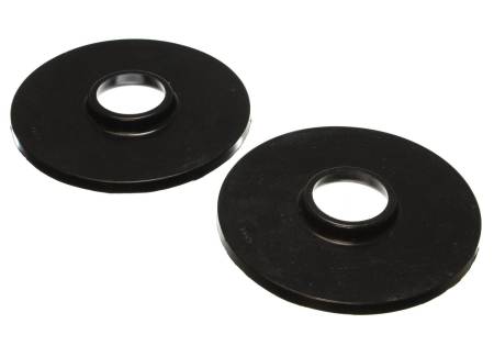 Energy Suspension - Energy Suspension 97-06 Jeep Wrangler YJ & TJ Black Rear Coil Spring Isolator Set