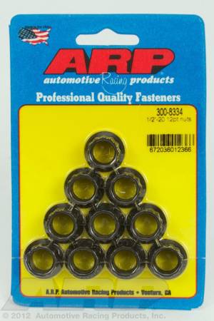 ARP - ARP 1/2-20 12pt nut kit 300-8334