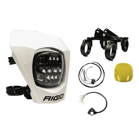 Rigid Industries - RIGID Adapt XE Extreme Enduro Complete Ready To Ride LED Moto Kit, White