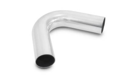 Vibrant Performance 3in O.D. Universal Aluminum Tubing (120 degree Bend) - Polished