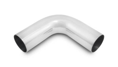 Vibrant Performance 2.75in O.D. Universal Aluminum Tubing (90 degree bend) - Polished