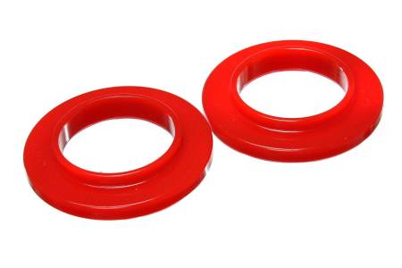 Energy Suspension - Energy Suspension Coil Spring Isolator Set - Red