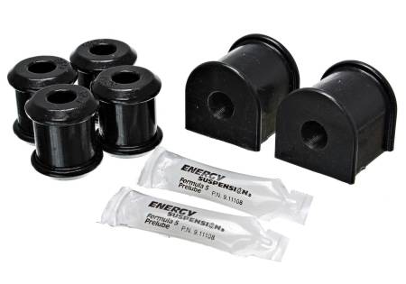 Energy Suspension - Energy Suspension 00-04 Dodge Dakota 4WD / 00-03 Durango 4WD Black 15mm Rear Sway Bar Bushing Set