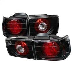 Spyder Auto - Spyder Honda Accord 92-93 4Dr Euro Style Tail Lights Black ALT-YD-HA92-4D-BK