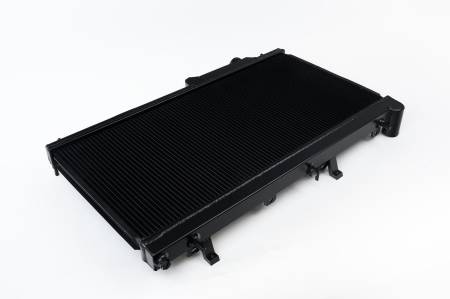 CSF Radiators - CSF 08-15 Subaru Impreza WRX/STI 1-Row 31mm High-Performance Aluminum Radiator - Black