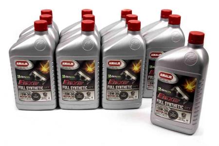 Amalie Motor Oil - Amalie Motor Oil - Elixir - 5W30 - Synthetic - 1 qt - Set of 12