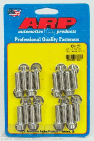 ARP - ARP 3/8 x 1.000 SS 12pt header bolt kit 400-1210