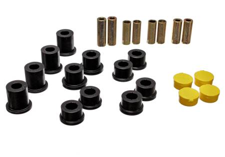 Energy Suspension - Energy Suspension 90-97 Mazda Miata Black Front Control Arm Bushing Set