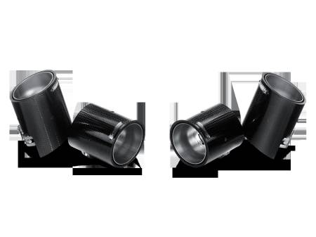 Akrapovic - Akrapovic 11-12 BMW 1 Series M Coupe (E82) Tail Pipe Set (Carbon)