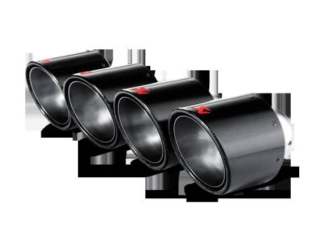 Akrapovic - Akrapovic 06-13 Chevrolet Corvette ZO6/ZR1 (C6) Tail Pipe Set (Carbon 125 mm)