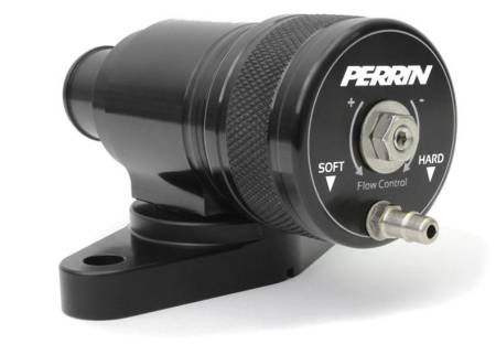 PERRIN Performance - Perrin Subaru 08-14 WRX Black Blow Off Valve kit Recirculation Only