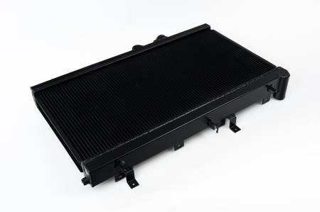 CSF Radiators - CSF 02-07 Subaru WRX/STI Radiator - Black Finish