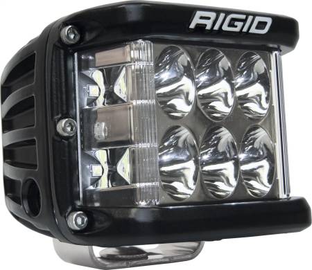 Rigid Industries - RIGID D-SS PRO Side Shooter, Driving Optic, Surface Mount, Black Housing, Single