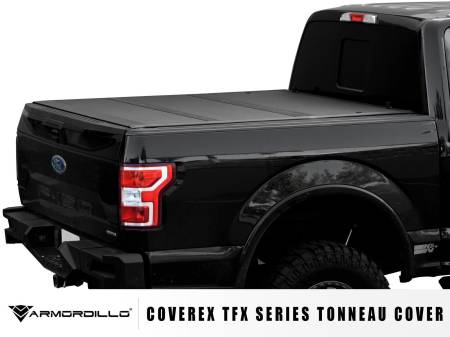 Armordillo - Armordillo 2009-2018 Dodge Ram 1500 / 2010-2019 Ram 2500/3500 CoveRex TFX Series Folding Truck Bed Tonneau Cover (6.5 Ft Bed)