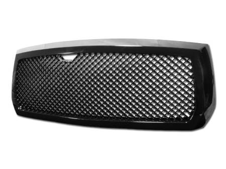 Armordillo - Armordillo 2005-2007 Dodge Dakota Mesh Grille Gloss Black