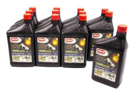 Amalie Motor Oil - Amalie Motor Oil PRO HP Syn Blend 10w40 Oil Case 12x1Qt