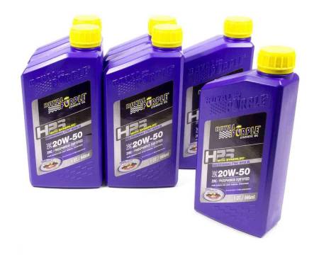 Royal Purple - Royal Purple 20w50 HPS Multi-Grade Oil case 6x1 Quart