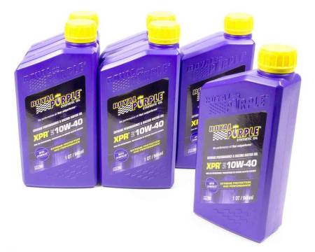 Royal Purple - Royal Purple 10w40 XPR RAcing Oil Case 6x1 Quart