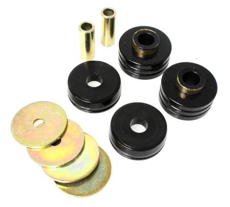 Energy Suspension - Energy Suspension All Non-Spec Vehicle 2WD Black Universal Mounts/Isolator Kit