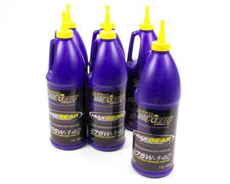 Royal Purple - Royal Purple 75w140 Max Gear Oil Case 6x1 Quart