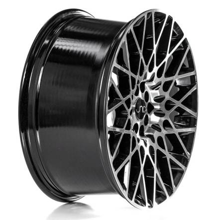 JNC Wheels - JNC Wheels Rim JNC039 Black Machines Face 18x9.5 5x114.3 ET35