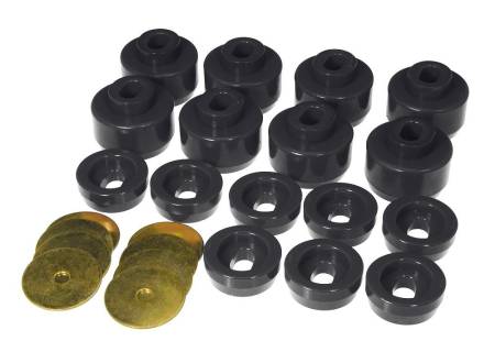 Prothane - Prothane 99-06 Chevy Silverado 2/4wd Body Mounts - Black